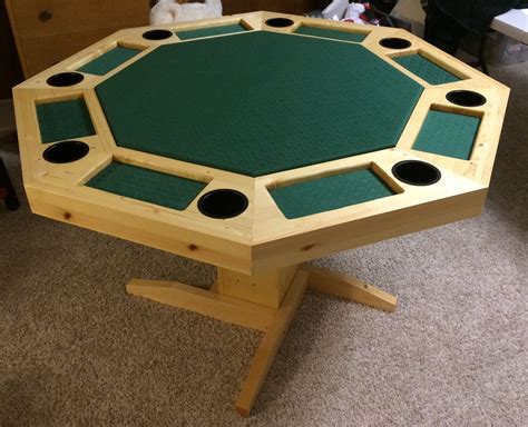 Construir o seu próprio octagon mesa de poker planos